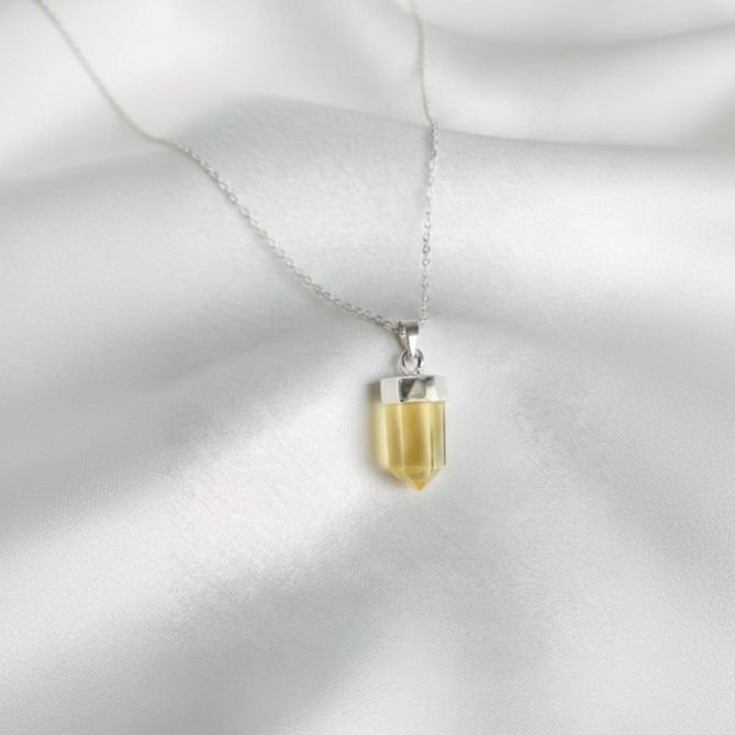 Yellow Topaz Pendant